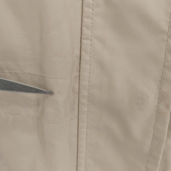 LL BEAN Women's Beige Hooded Jacket Zip Out Liner Size SMALL PETITE - Picture 4 of 11